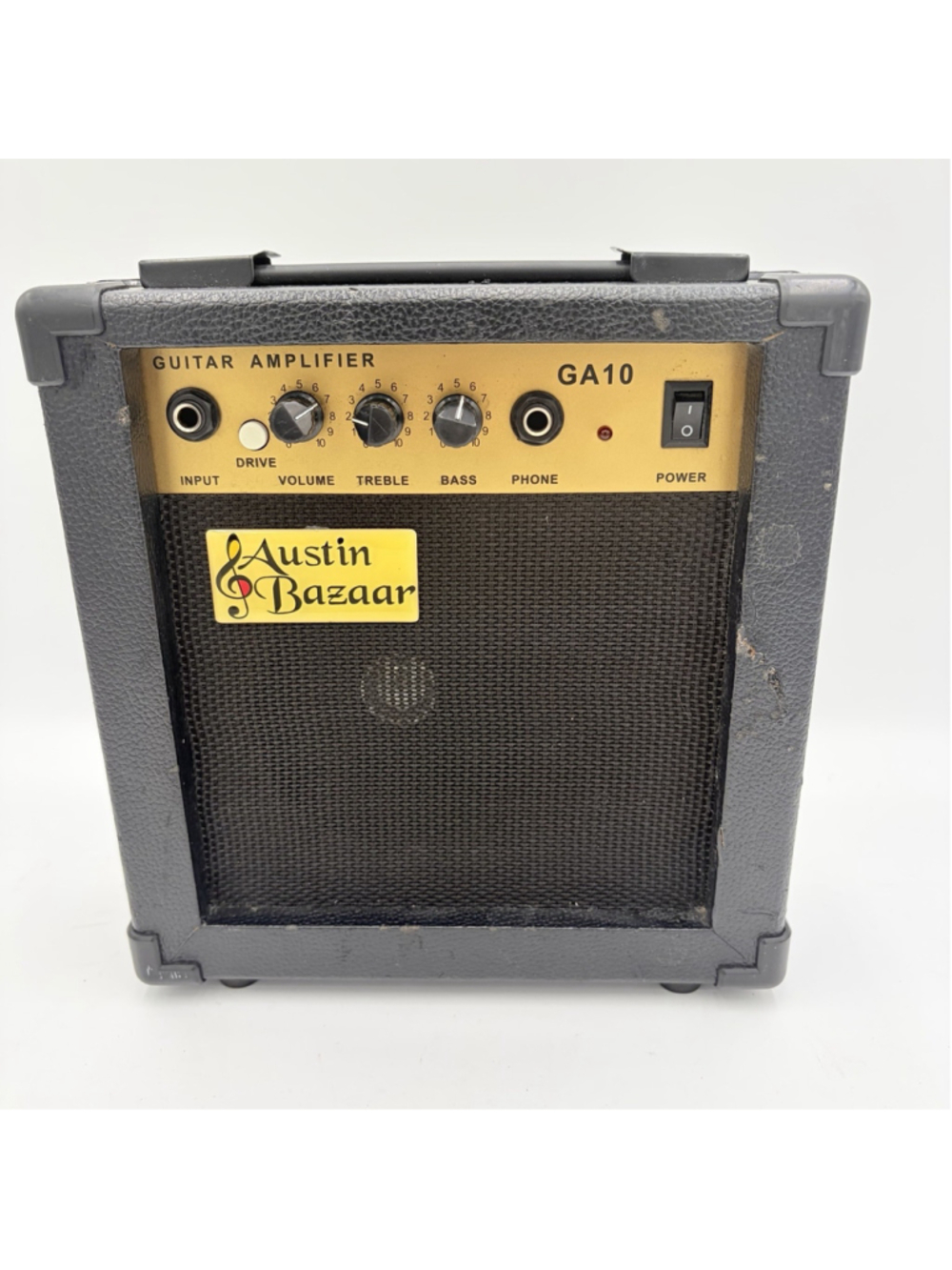 GEARLUX GA10 10W Guitar Amplifier Combo Amp Drive Headphone Jack TESTED